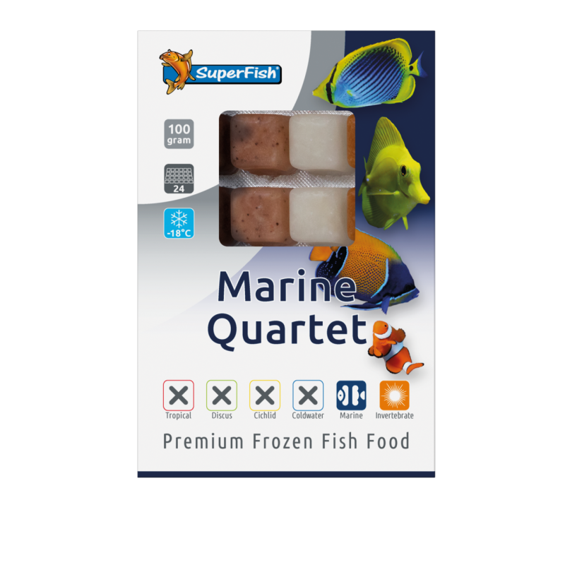 Quartet marin pas cher alimentation pour poisson achat en ligne