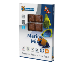 Nourriture Mix marin congelé pour poisson eau de mer