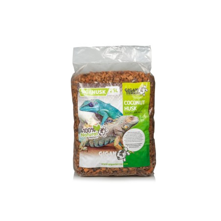 Substrat GigaHusk 25L coco reptiles commande en ligne