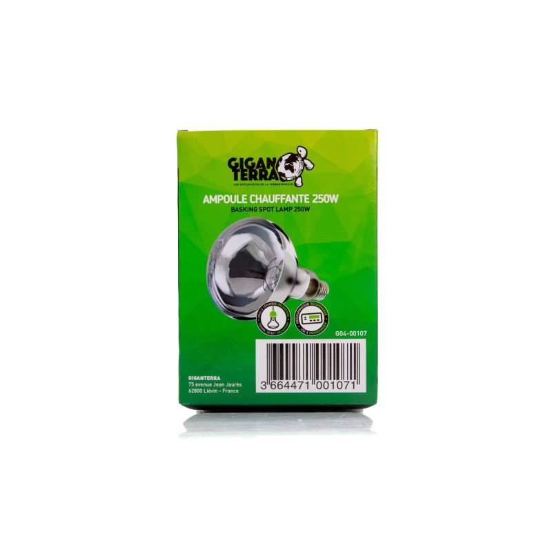 Ampoule chauffante reptile 250 W UVA en vente en ligne