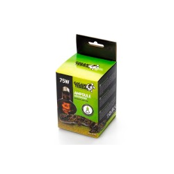 Lampe infrarouge 75W pour reptiles et petits animaux