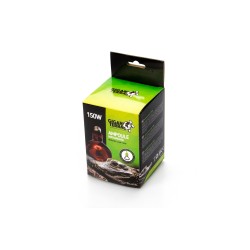 Lampe infrarouge 150W reptiles grands terrariums pas chère