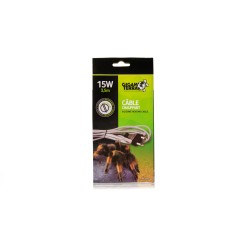 Câble chauffant 15 W GiganTerra 3m50 reptile pas cher