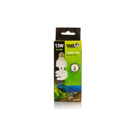 Lampe UVB 5.0 13W GiganTerra tropicale achat en ligne