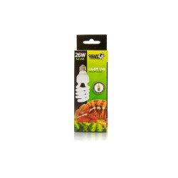 Lampe UVB 26W GiganTerra reptiles tropicaux lumière filtrée