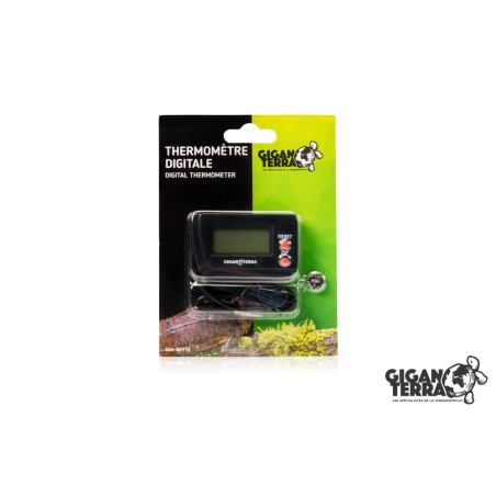 Thermomètre digital terrarium GiganTerra température précise