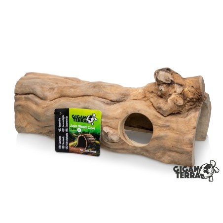 Cachette bois Java reptile GiganTerra 35 cm vente