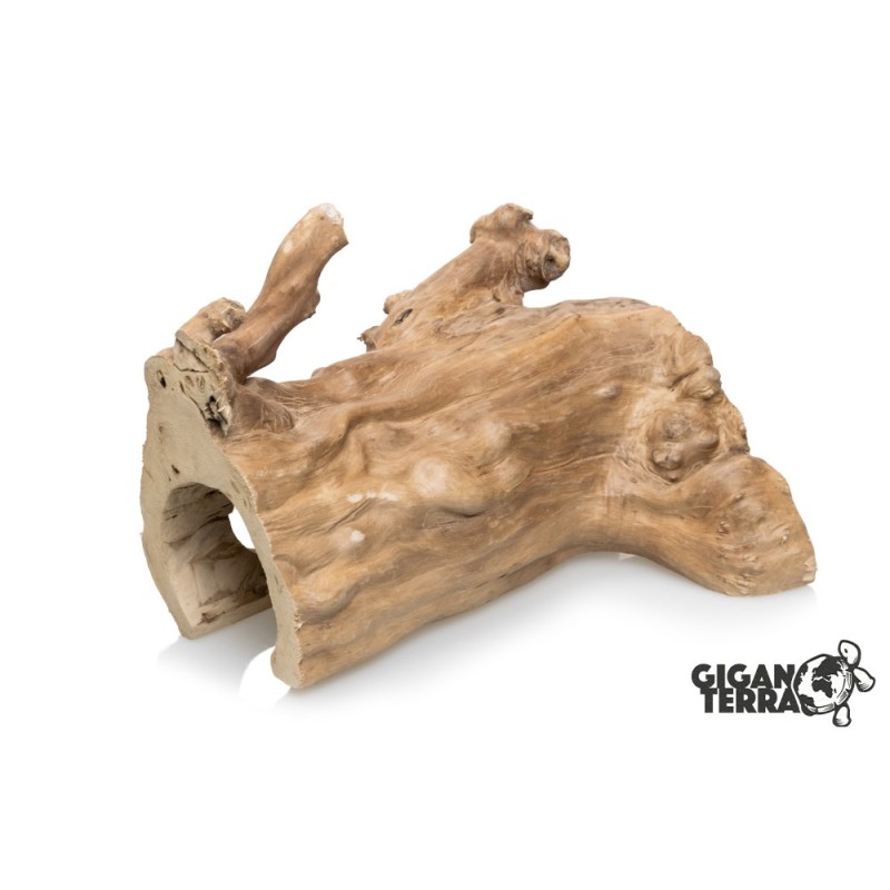 Cachette bois Java 25 cm GiganTerra reptile pas chère