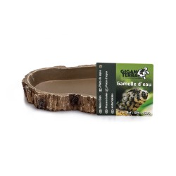 Gamelle eau terrarium GiganTerra M brune vente en ligne