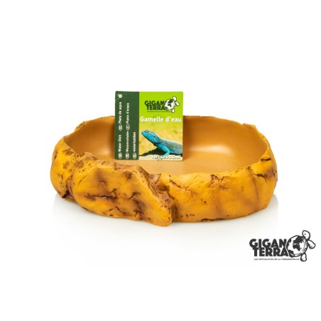 Rock Water Dish M GiganTerra résine naturelle en vente