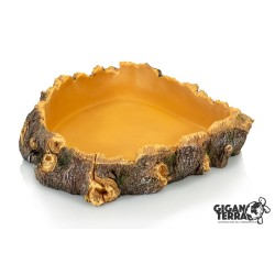 Gamelle d’eau d’angle reptile pas chère 19,5 cm GiganTerra