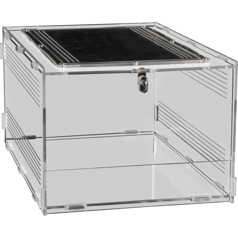 Terrarium horizontal en ligne Terra Clear 30cm x 20cm x 16cm