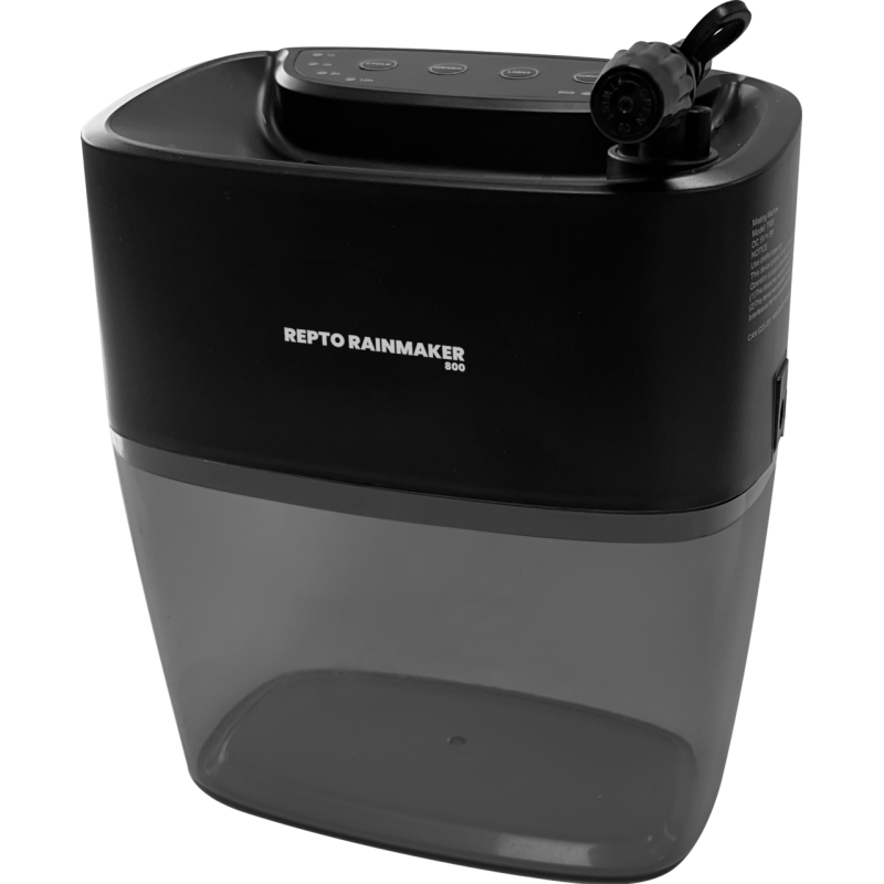 Système humidification terrarium reptile avec réservoir