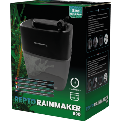Système humidification terrarium reptile avec réservoir