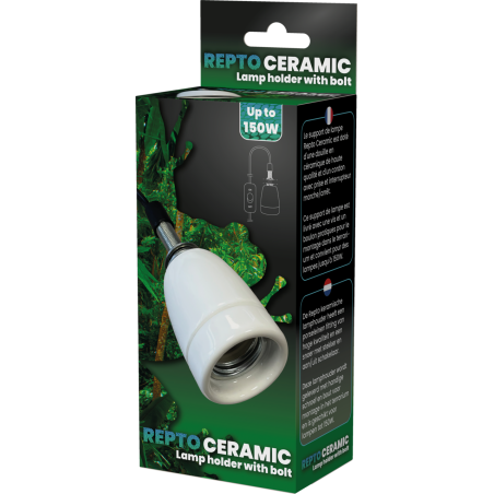 Support d'ampoule céramique reptile terrarium