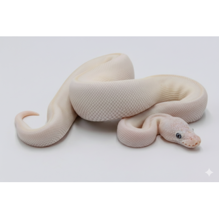 Python Regius – Python Royal Leucistic