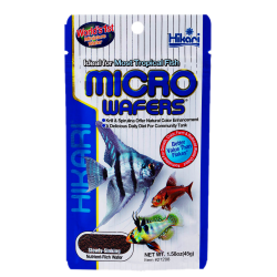 Sachet Hikari Micro Wafers 45 g nourriture en disques pour bac communautaire tropical