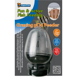 Distributeur de légumes ajouré SuperFish Grazing Pod Feeder avec fil de suspension