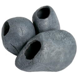 Grande grotte en résine SuperFish Fish Cave à trois entrées pour grand aquarium