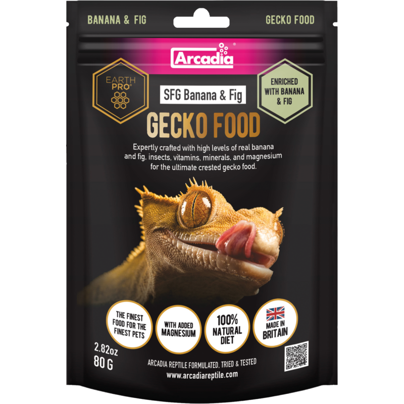 Alimentation Gecko à crête banane figue