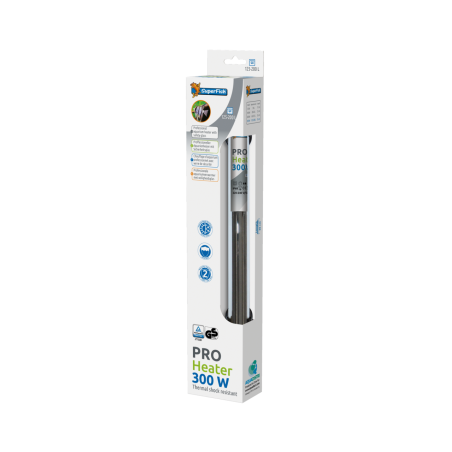 Chauffage 300 W réglable pour grand aquarium tropical