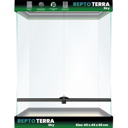 Commande paludarium vertical terrarium tropical