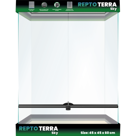 Commande paludarium vertical terrarium tropical
