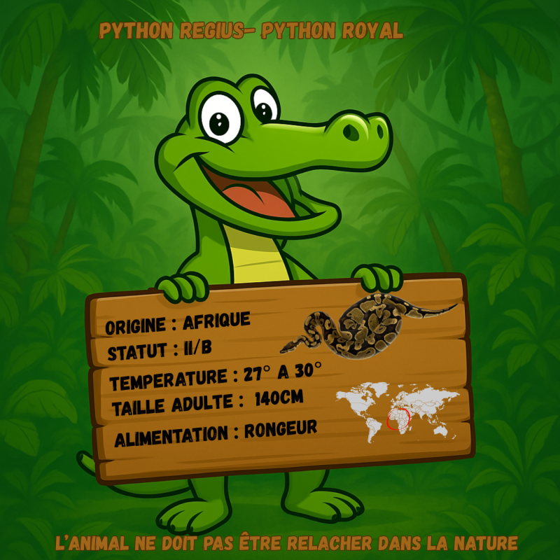 Vente Python Royal Killer Spinner serpent