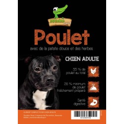 Alimentation chien : Croquettes au poulet haute qualité