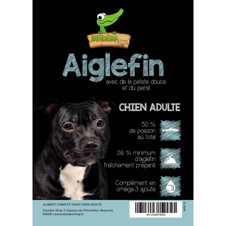 Sac de croquettes Aiglefin pour chiens adulte