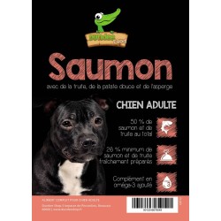 Vente de croquettes pour chiens au saumon haute qualité